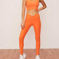 Wolven - Ruched Crossover Pocket Legging