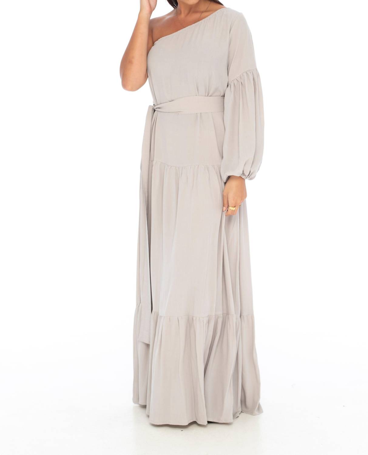 Skemo - Basics One Shoulder Winter Dress