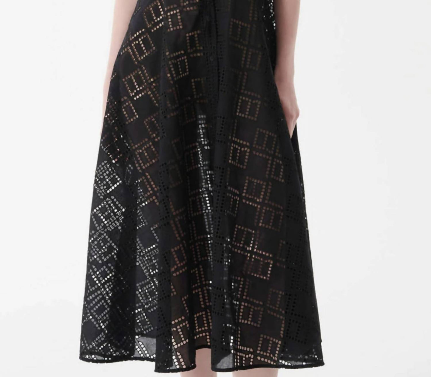 Beatrice .B - Broderie Chemisier Midi Dress