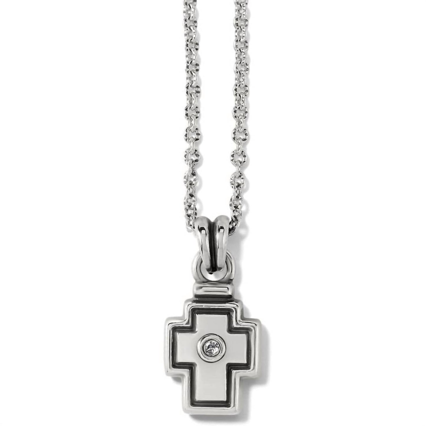 Brighton - Women's Meridian Zenith Cross Necklace