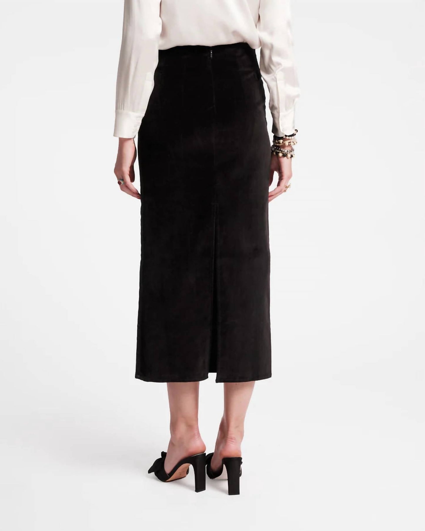 Frances Valentine - Tuxedo Maxi Skirt