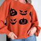 Fashionworks - Halloween Pumpkin Face Sweater