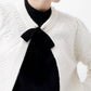 French Connection - Kitty Bobble Bow Cardigan