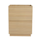 Modern Freestanding Bathroom Vanity Cabinet With Double Drawer