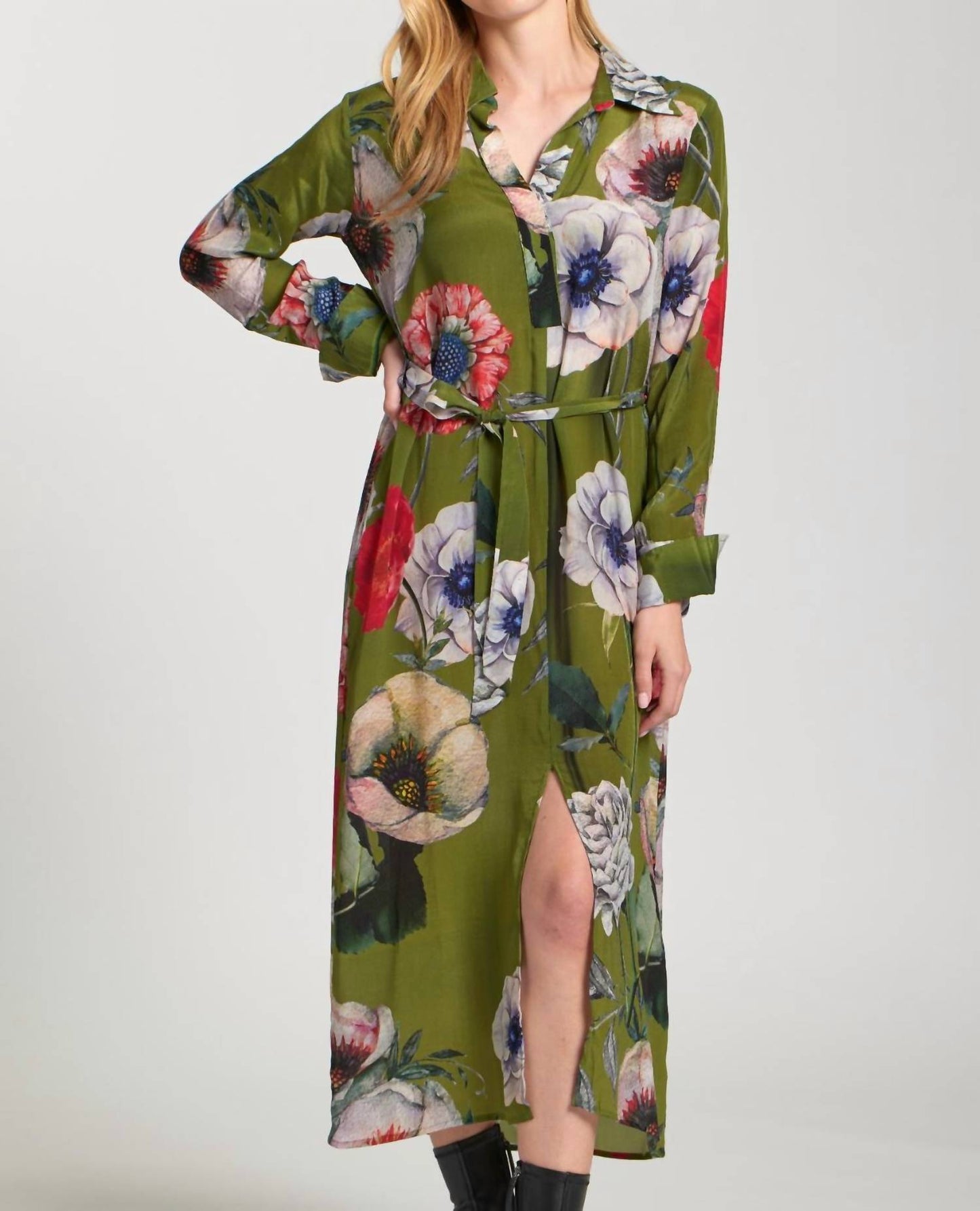 Apny - Floral Maxi Dress