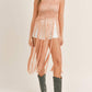Mable - Fringed Knit Cover Up Top