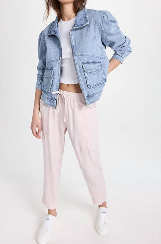 Esplêndido - Jaqueta Jeans Capri