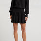 Ramy Brook - Clarinda Smocked Drop Waist Mini Dress