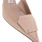 Jimmy Choo - Women's Fold Leather Slingback Sandals