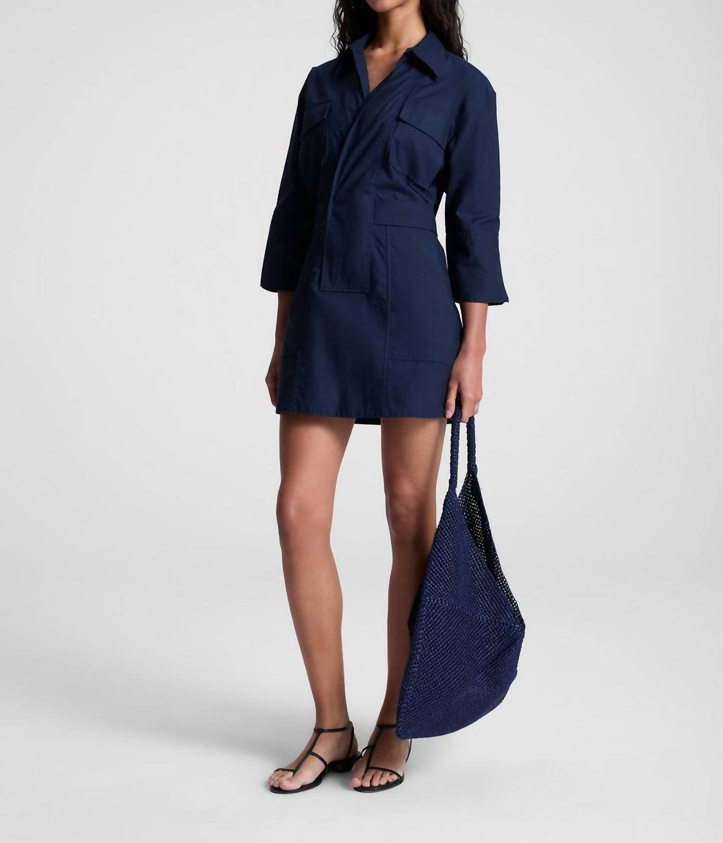 A.L.C. - Women's Evan Mini Shirt Dress
