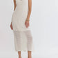 Entro - Knit Sleeveless Midi Dress