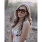 Julia Rose - Women's Megan Oversized Gradient Sunglasses
