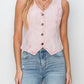 Risen - Vera Denim Sleeveless Vest