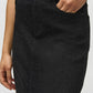 Joseph Ribkoff - Classic Denim Pencil Skirt With Rhinestones