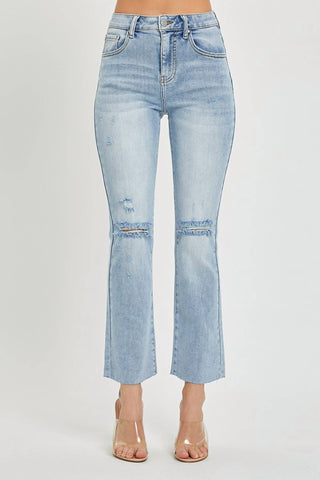 Risen - Calça jeans Paxton de cintura alta e perna reta