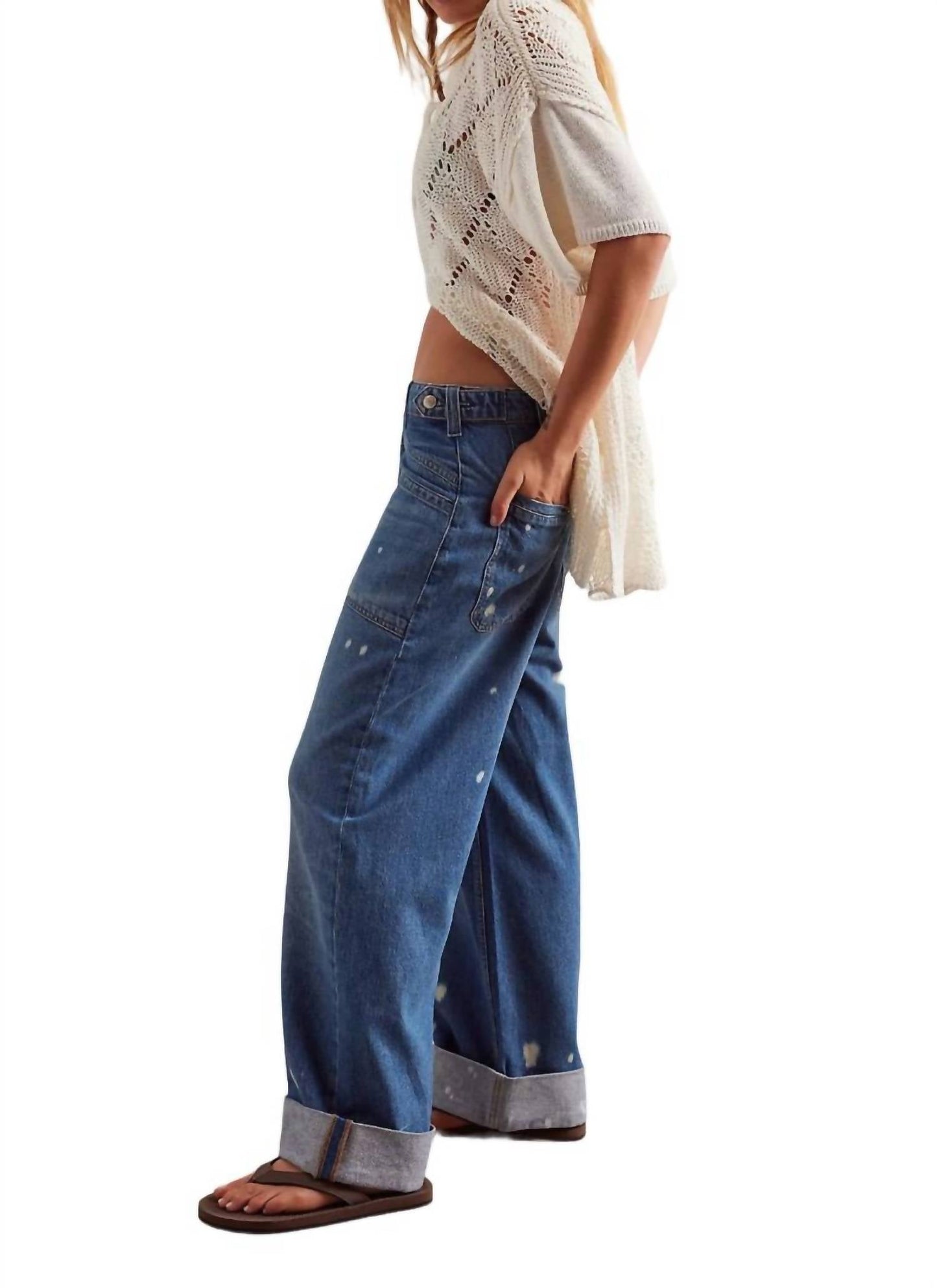 Free People - Palmer Cuffed Jean