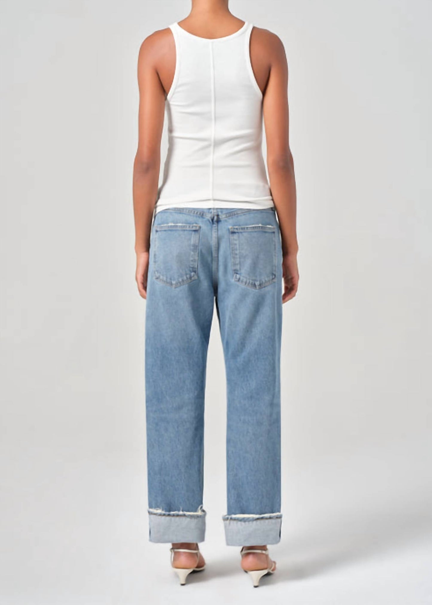 Agolde - Fran Low Slung Straight Jeans