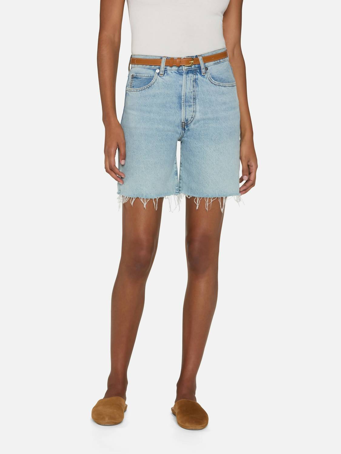 Frame - The Timeless High Rise Denim Short