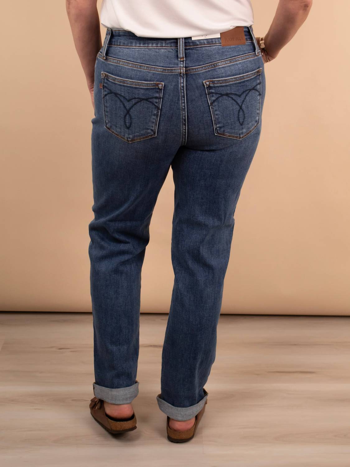 Judy Blue - Classic Mid-rise Boyfriend Jeans