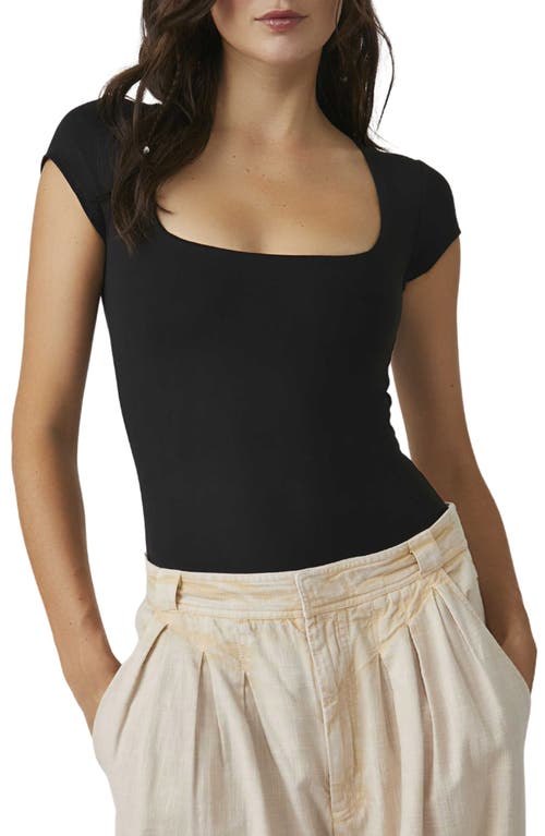 Free People Square Eyes Bodysuit