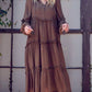 &Merci - Boho Tiered Ruffle Dress