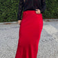 Bobi - Bree Midi Bias Cut Skirt