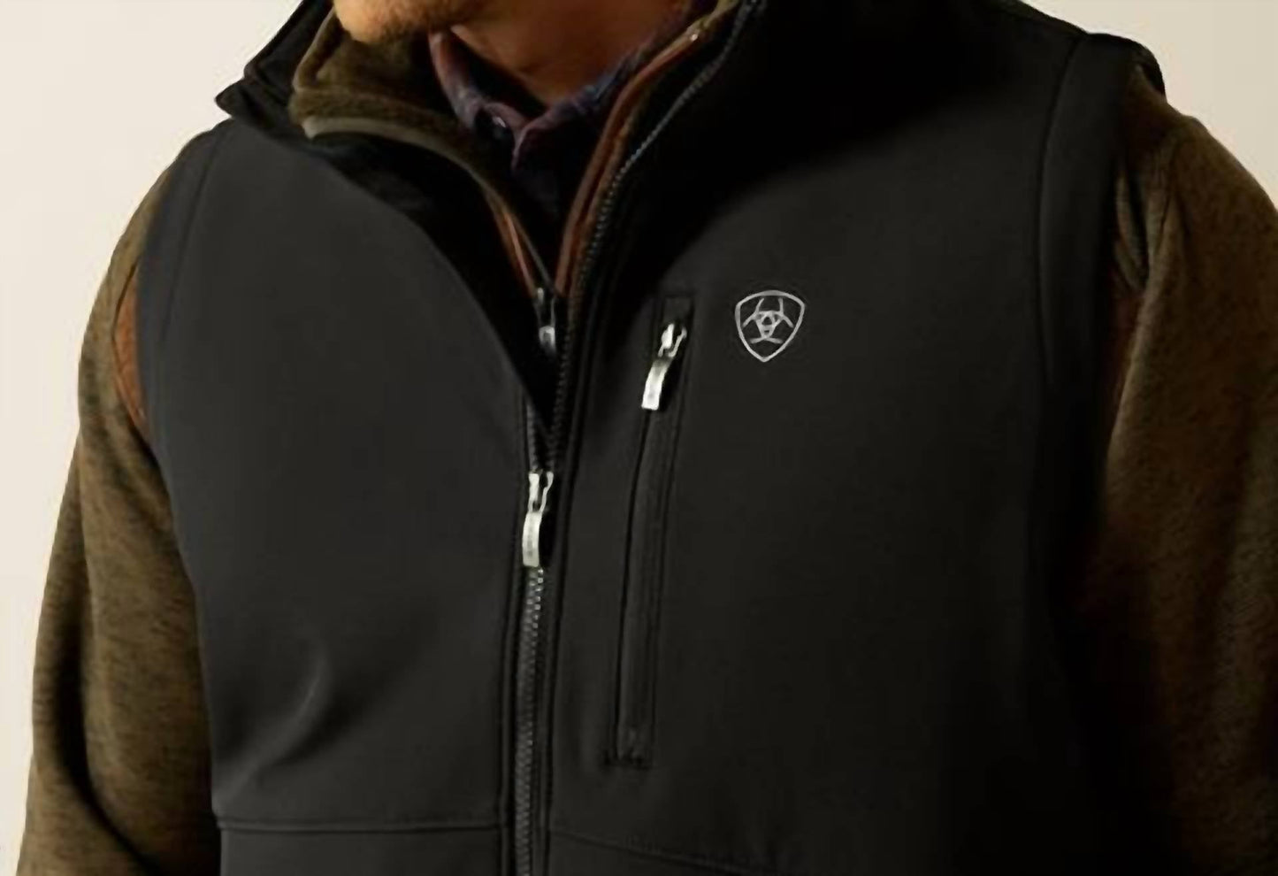 Ariat - Men's Logo Softshell Vest