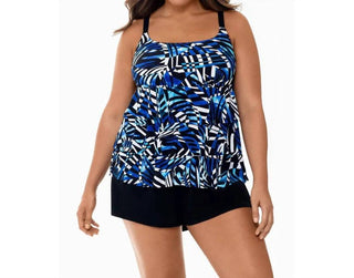 Longitude - Digital Cortex Babados Faux Long Torso Shortini