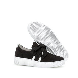 Gabor - Women's Soft Nubuk Ribbon Sneaker