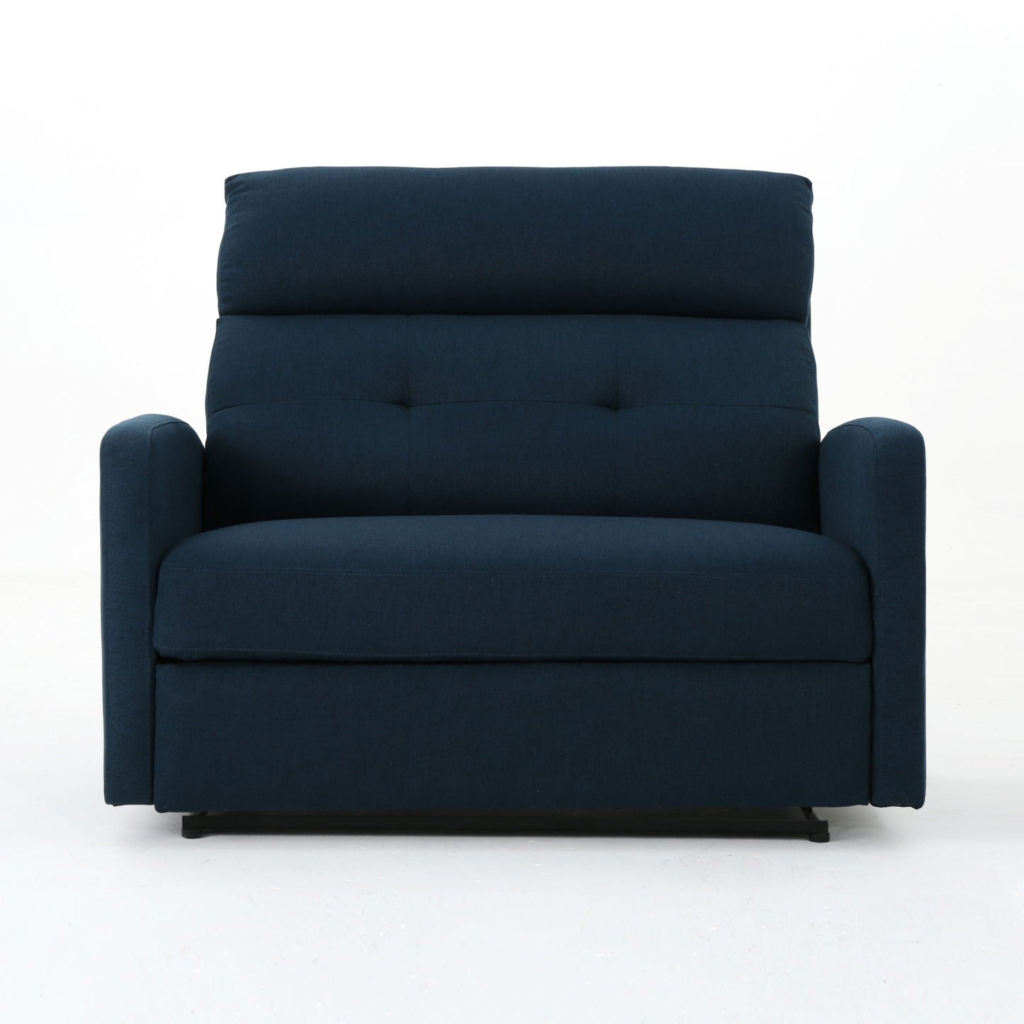 Alma Contemporary Upholstered Loveseat Recliner