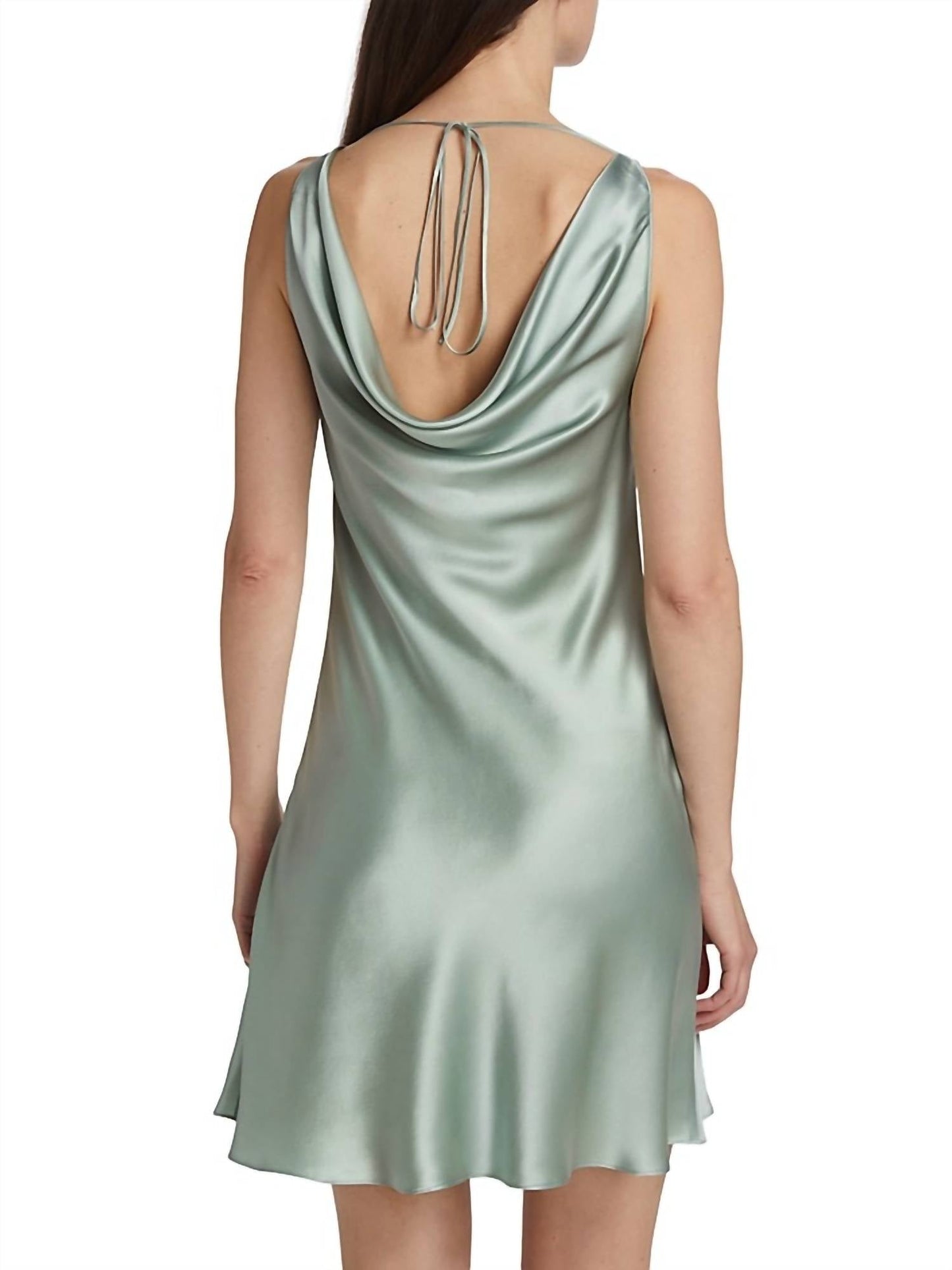Amanda Uprichard - Mirai Short Silk Dress
