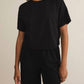 Z Supply - Sway Textured Cropped Crewneck Tee