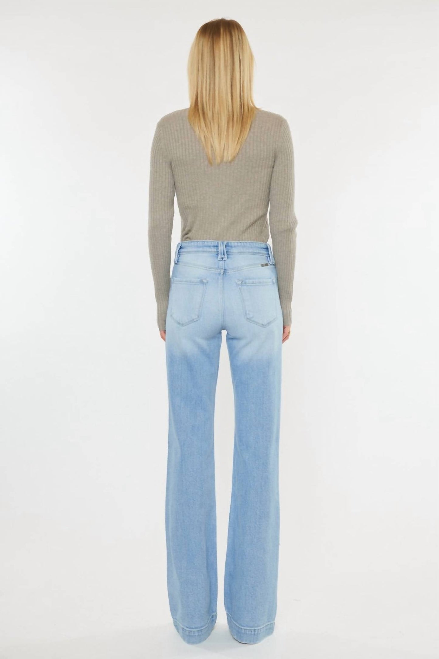 Kancan - Courtni Light Denim Bootcut Jeans