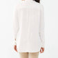 Fdj - LONG SLEEVE ROLL TAB SHIRT