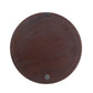 Circle Wall Mirror With Wooden Frame for Living Room