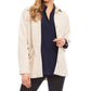 Karen Kane - Faux Suede Shirt Jacket