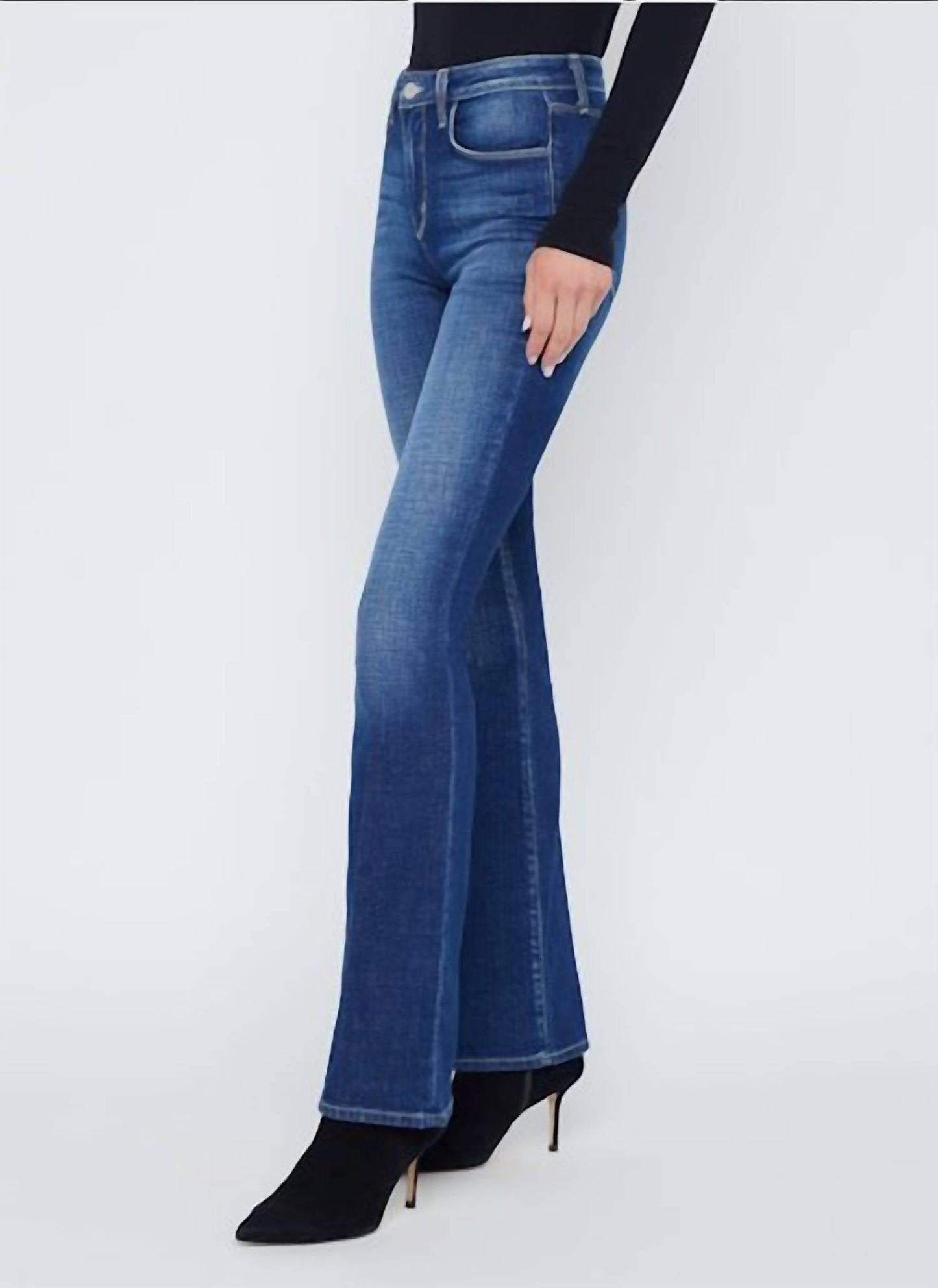 L'Agence - Selma High Rise Sleek Baby Boot