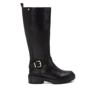 Xti - Botas de cano alto femininas para motociclista
