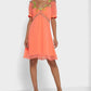 French Connection - Embroidered Chiffon Dress