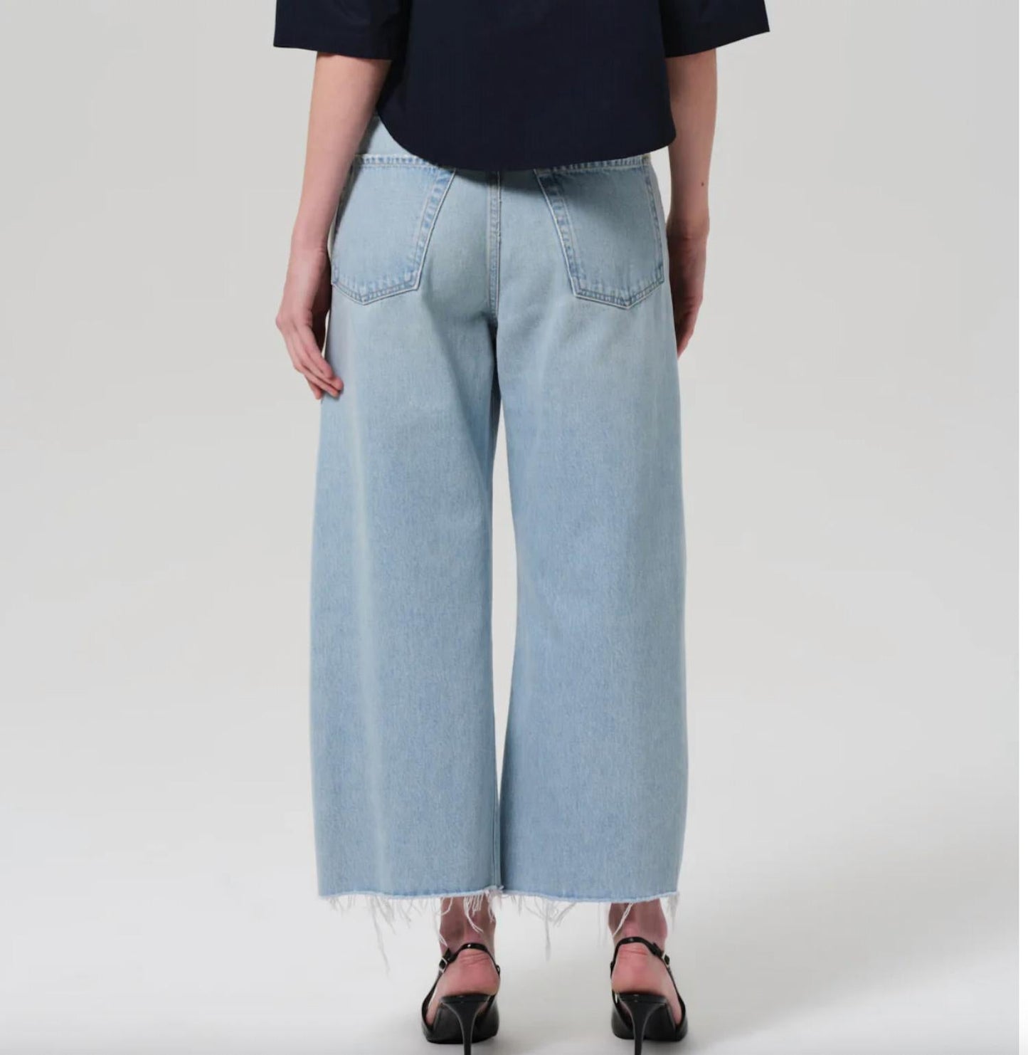 Citizens Of Humanity - Ayla Raw Hem Crop Jeans