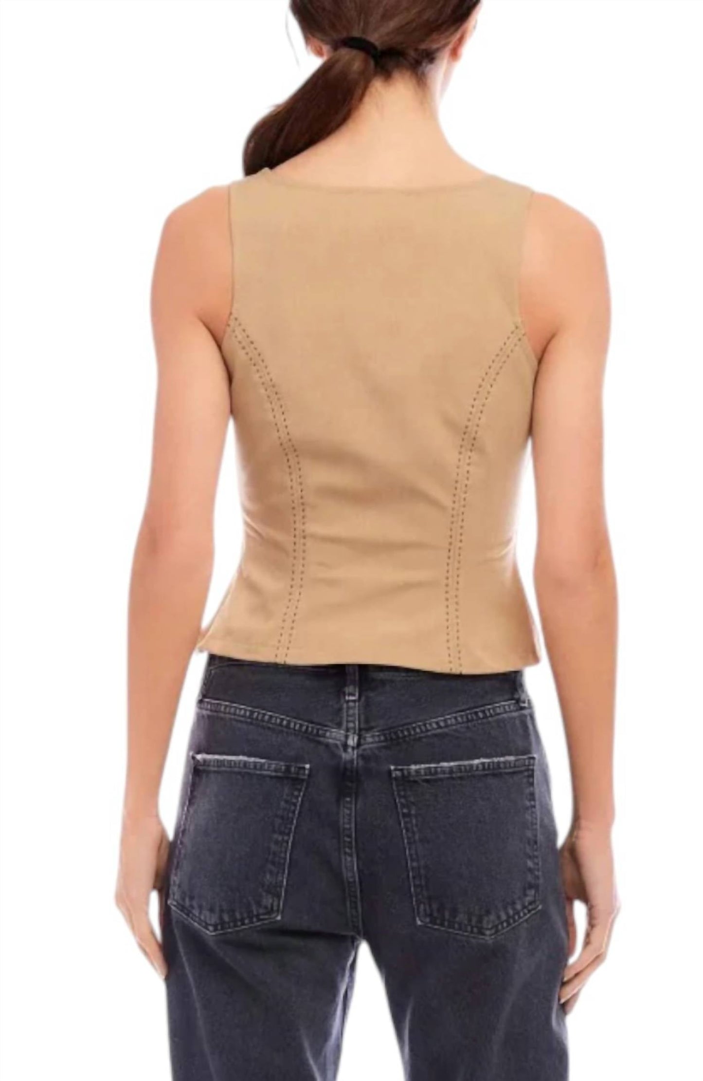 Fifteen Twenty - Kali Saddle Stitch Vest