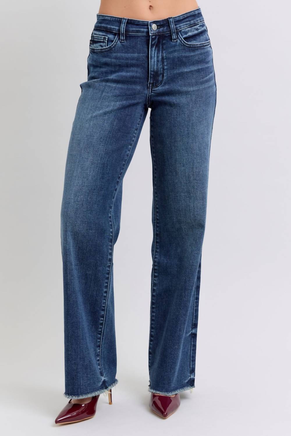 Judy Blue - Mid Rise Wide Leg