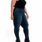 1822 Denim - High-rise Pull-on Skinny Ankle Jeans - Plus