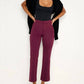 Good American - Scuba Cropped Straight Trousers