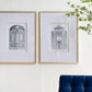 The Grand Portal™ Duo — Architectural Pencil Art Prints