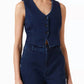 Le Jean - Ella Waistcoat Denim Vest