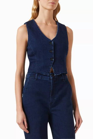 Le Jean - Ella Waistcoat Denim Vest
