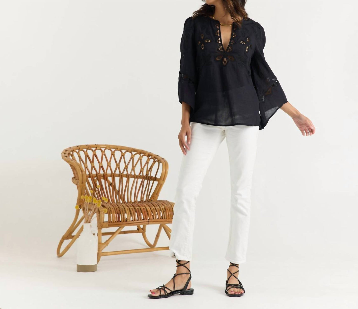 Calypso St. Barth - Bella Three-quarter Sleeve Top