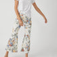 Free People - Youthquake Printed Crop Flare Jeans