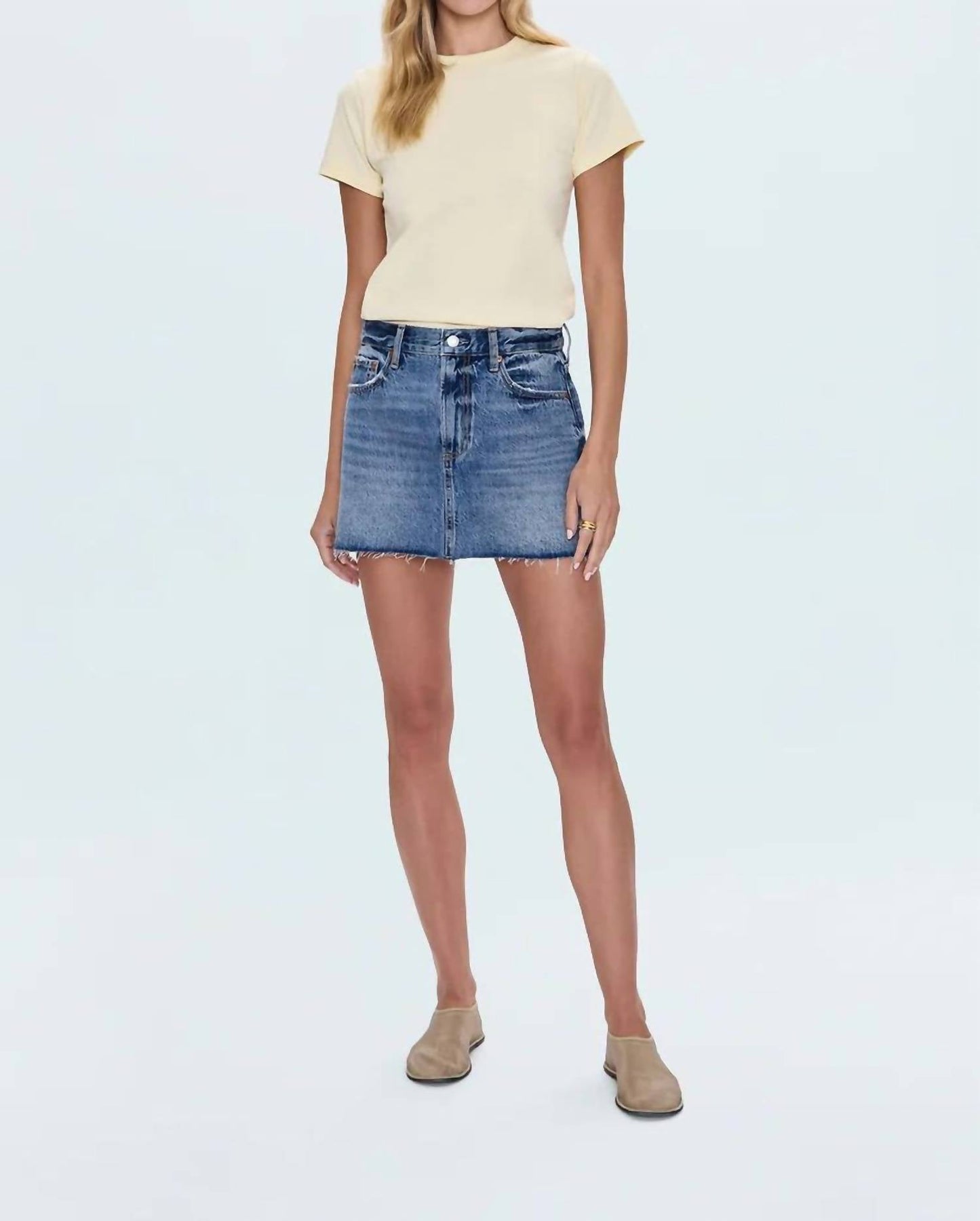 Pistola - Daisy Denim Mini Skirt
